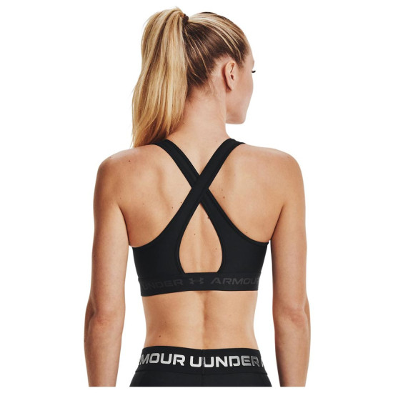 Under Armour Γυναικείο μπουστάκι Mid Crossback Sports Bra Under Armour Γυναικείο μπουστάκι Mid Crossback Sports Bra